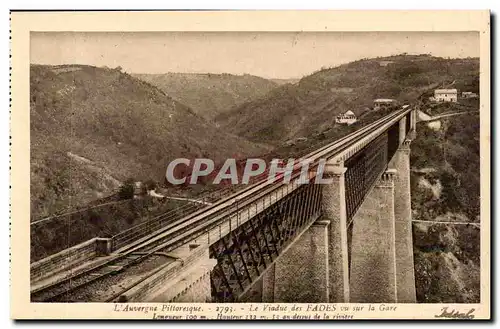 Auvergne - Le Viaduc des Fades - Ansichtskarte AK