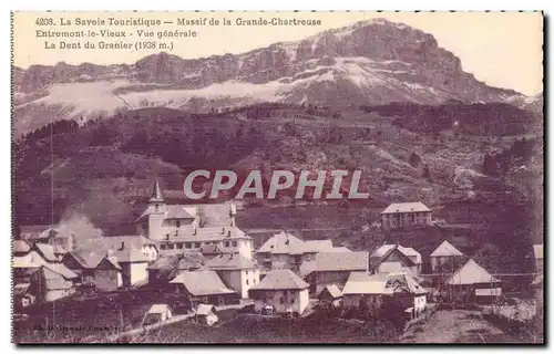 Entremont le Vieux - Massif de la Grande Chartreuse - La Dent de Granier - Cartes postales