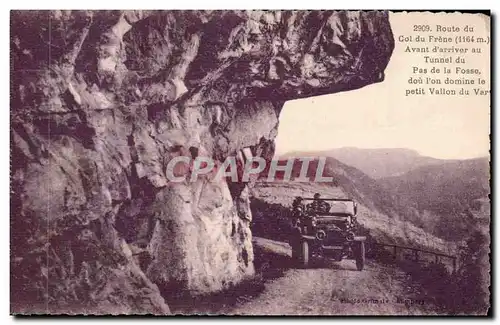 Route du Col du Frene - D&#39avant arriver au Tunnel du Pas de la Fosse - Cartes postales