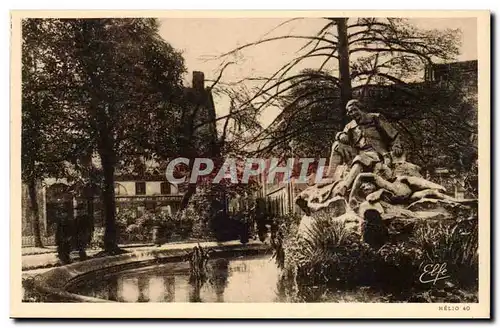 Toulouse - Square Wilson Statue de Goudouli - Cartes postales