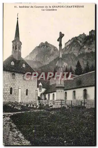 Dauphine - Couvent de la Grande Chartreuse - La Cimetiere - Ansichtskarte AK