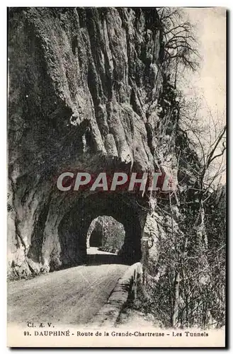 Dauphine - Route de la Grande Chartreuse - Les Tunnels - Ansichtskarte AK