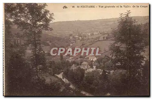 Saint Nectaire - Vue generale et la Vallee de la Couze - Ansichtskarte AK