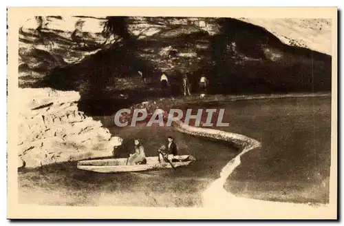 Cartes postales Padirac le lac des Gours