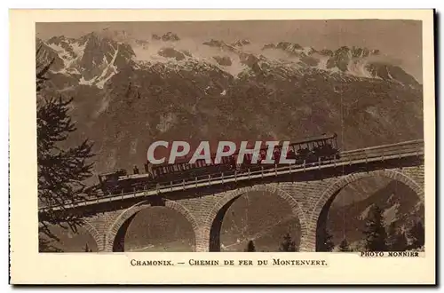 Cartes postales Chamonix Chemin de fer du Montenvert