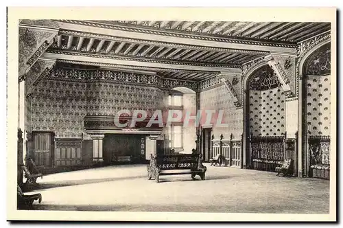 Cartes postales Chateau de Pierrefonds Salon de reception