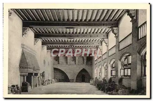 Cartes postales Chateau de Pierrefonds Salle des gardes