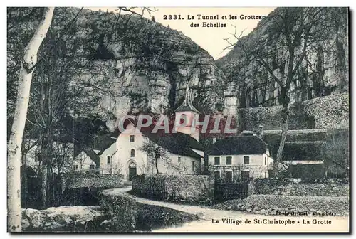 Les Echelles - Le Tunnel et les Grottes - Cartes postales