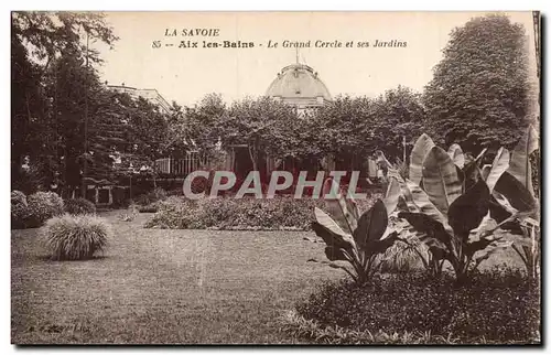 Aix les Bains - Les Jardins du Grand Cercle - Cartes postales