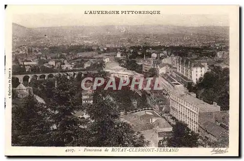 Clermont Ferrand - Royat - Panorama - Cartes postales