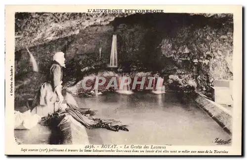 Royat les Bains - La Grotte des Laveuses - Cartes postales