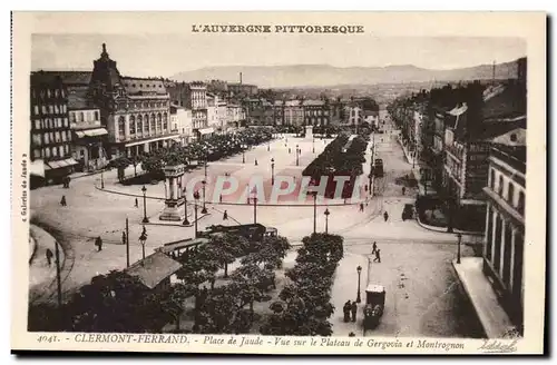 Clermont Ferrand - Vue sur le Plateau de Gergovin - Ansichtskarte AK