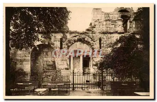 Nimes - Jardin de la Fontaine - Le Temple de Diane - Ansichtskarte AK