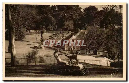 Nimes Cartes postales Jardin de la fontaine