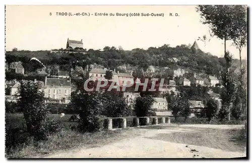 Troo Cartes postales Entree du bourg (cote Sud Ouest)