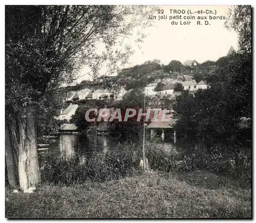 Troo Cartes postales Un joli coin aux bords du Loir