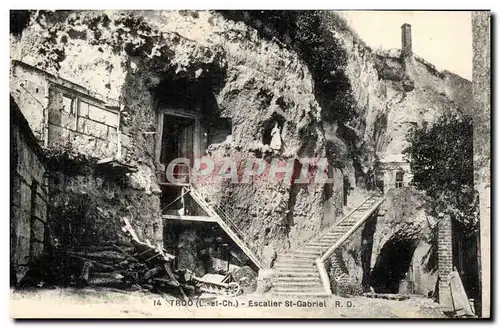 Troo Cartes postales Escalier St Gabriel