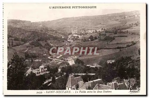 Cartes postales Auvergne Saint Nectaire La vallee entre les deux stations