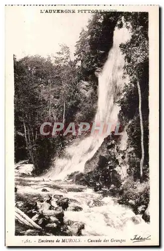 Ansichtskarte AK Auvergne Environs de Murols Cascade des granges