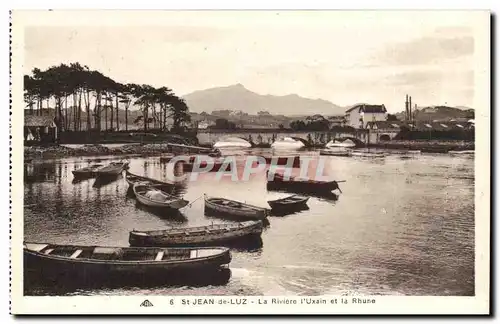 Saint Jean de Luz Cartes postales La riviere l&#39Uxain et le Rhune