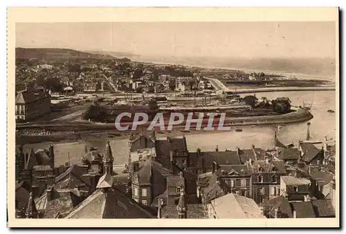 Deauville - La Plage Fleurie - Vue Generale - Cartes postales