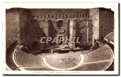 Orange - Interieur du Theatre Antique - Le Grand Mur - Cartes postales