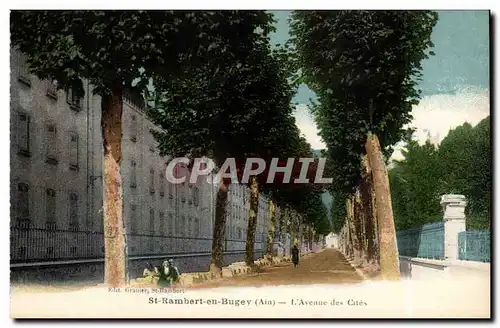 St Rambert en Buget - L&#39Avenue des Cites - Ansichtskarte AK