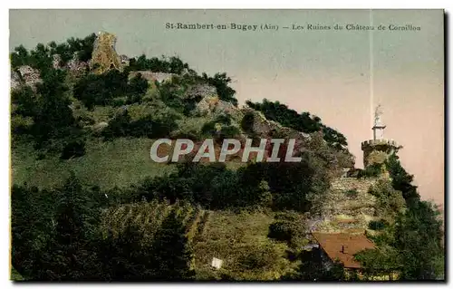 St Rambert en Buget - Les Ruines du Chateau Coruillon - Cartes postales