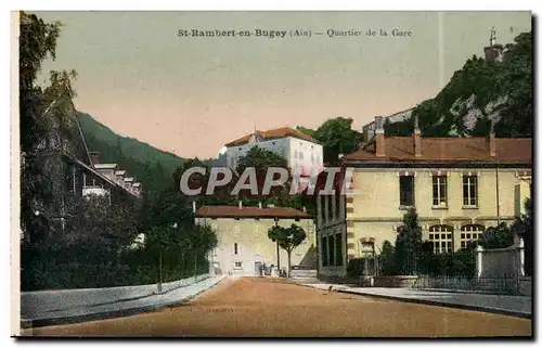 St Rambert en Buget - Quartier de la Gare - Cartes postales