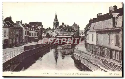 Amiens - - Rue des Majots et d&#39Engoulement - Ansichtskarte AK