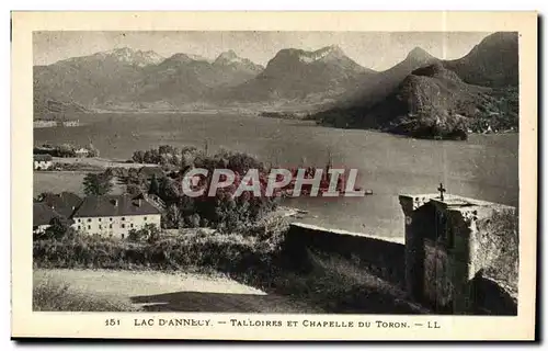 Annecy - Tailloires et Chapelle du Toron - - Cartes postales