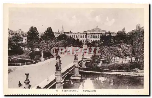 Strasbourg Cartes postales L&#39universite