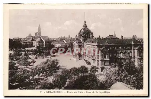 Strasbourg Cartes postales Palais du Rhin Place de la Republique