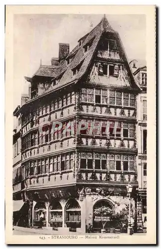 Strasbourg Cartes postales Maison Kammerzell