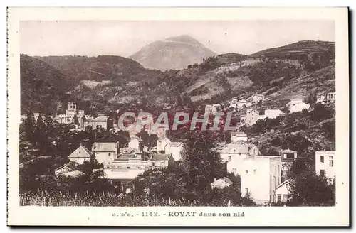 Cartes postales Royat dans son nid