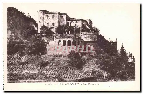 Cartes postales Royat le paradis