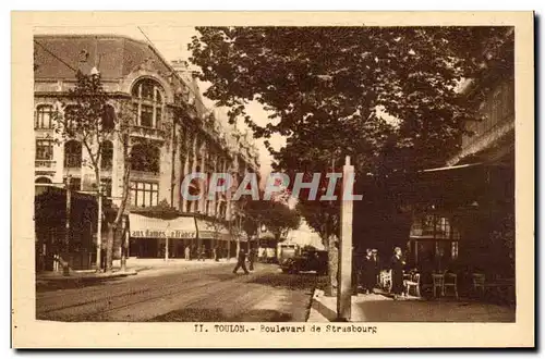 Cartes postales Toulon Boulevard de Strasbourg