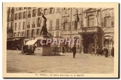 Cartes postales Toulon Le genie maritime et la mairie