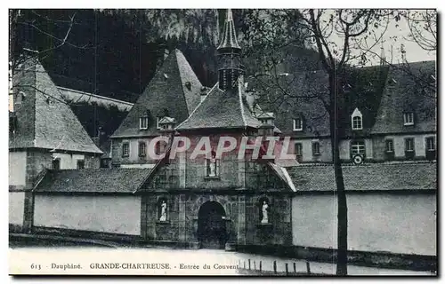 Cartes postales Dauphine Grande Chartreuse Entree du couvent