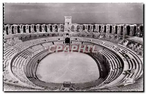 Moderne Karte Arles Les arenes