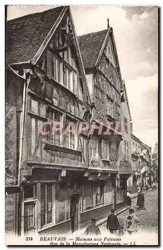 Beauvais - Maisons aux Faience - Cartes postales