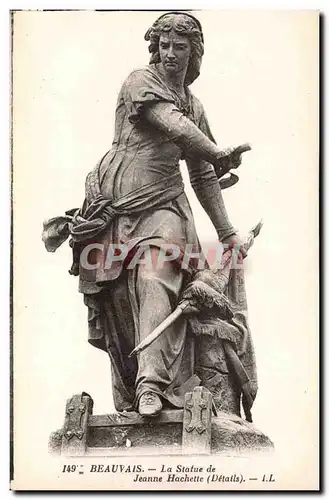 Beauvais - La Statue de Jeanne Hachette - Cartes postales