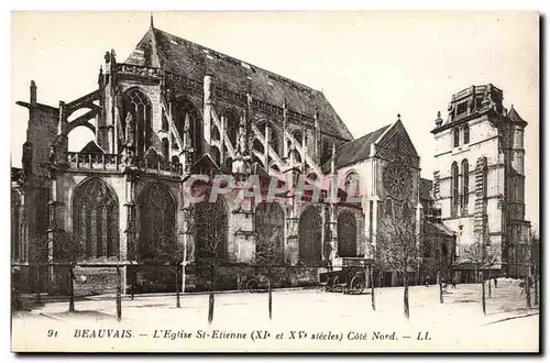 Beauvais - Eglise Saint Etienne - Cartes postales