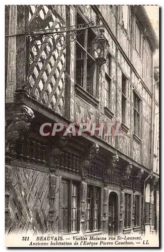 Beauvais - Vieilles Maisons - Rue St Laurent - Ansichtskarte AK