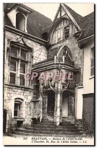 Beauvais - Maison de l&#39Abee Gellee - Cartes postales