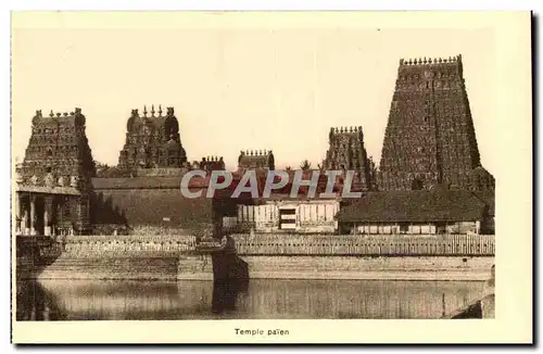 Inde - India - Mission Etrangeres - Coloniale - Temple Paien - Cartes postales