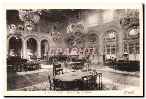 Vichy - Salle de Jeu du Casino - Ansichtskarte AK -