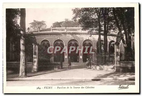 Vichy - Pavillon de la Source des Celestins - Ansichtskarte AK