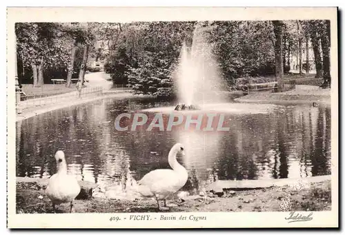 Vichy - Bassin des Cygnes - Ansichtskarte AK