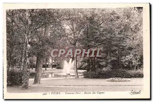 Vichy - Nouveau Parc - Bassin des Cygnes - Ansichtskarte AK